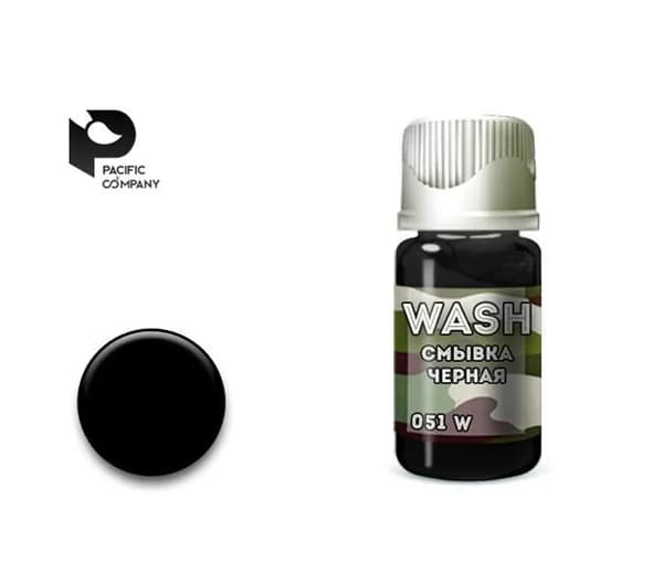 Pacific88 Organica Wash, Смывка Черная (Black), 10 мл