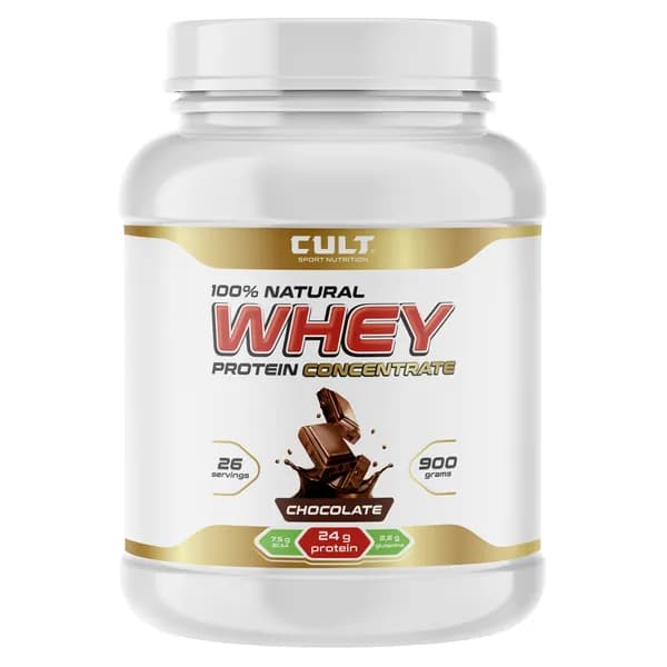 Cult 100% Whey Protein 75 - 900 грамм, шоколад (26 порций)