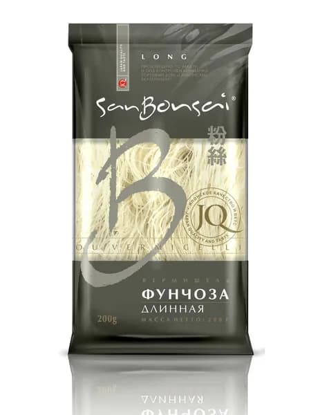 SanBonsai вермишель бобовая фунчоза длинная, 200 г
