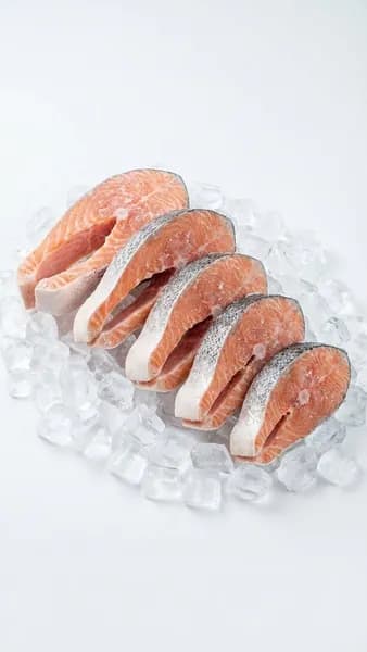 Форель стейк 0,6 кг в упаковке