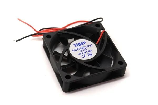 Вентилятор 12VDC 60*60*15mm RQD6015MS TIDAR
