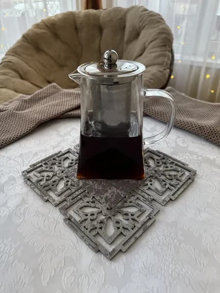 Салфетка сервировочная Войлок, Ткань 20x20см, 1шт.