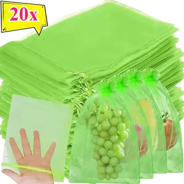 Пакет для продуктов 15*20 см, 20 шт