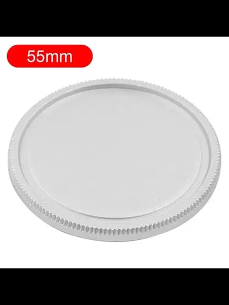Крышка объектива 55mm Silver