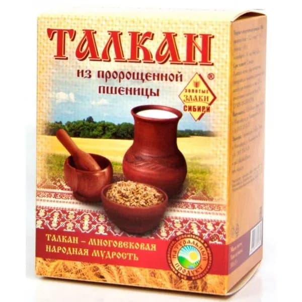 Талкан из пророщенной пшеницы 500г Сибтар