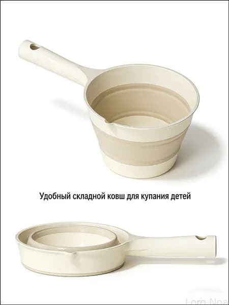 Ковш хозяйственный, пластик пищевой (hdpe, pp), 1 шт