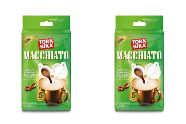 Torabika кофейный напиток Macchiato, 5 пакетиков по 24 г, 2 шт