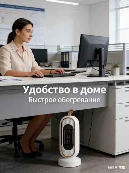 Мини обогреватель портативный, электрический