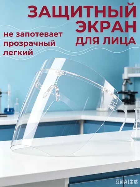 Щиток защитный, цвет: Прозрачный, 1 шт.