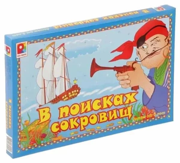 Настольная игра Радуга " В поисках сокровищ". Познавательная развивающая игра-ходилка.