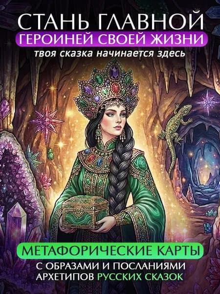 Мак карты "Сказочный путь" архетипы героев, тени, испытания и дары русских сказок