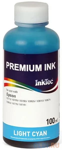 Чернила Epson Stylus R200 R270 R290 R390 RX590 1410 L100 L200, водные 100 мл. light cyan Ink Tec