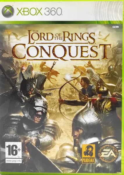 The Lord of the Rings Conquest Английский язык Видеоигра на диске Xbox 360. Товар уцененный