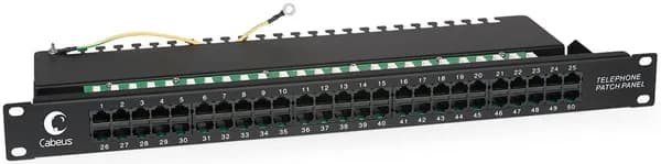 Патч-панель Cabeus PL-50-TEL-Dual IDC