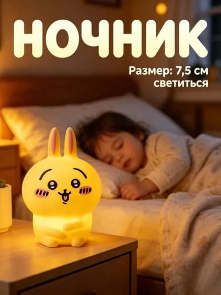 Детский ночник-Лампа ночного освещения Chiikawa / Hachi / Usachi