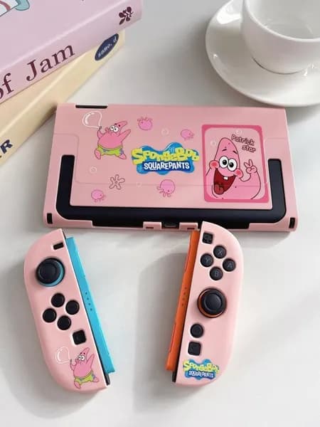 Чехол для Nintendo Switch 2 2025, защитный противоударный, Patrick Star