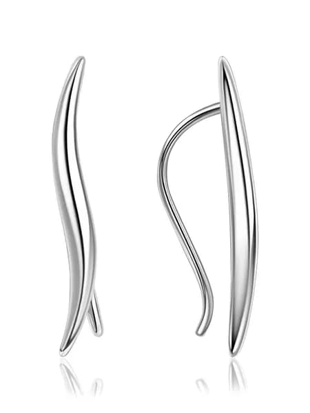 Серьги женские серебро 925 пробы клаймберы серебряные Lamponi