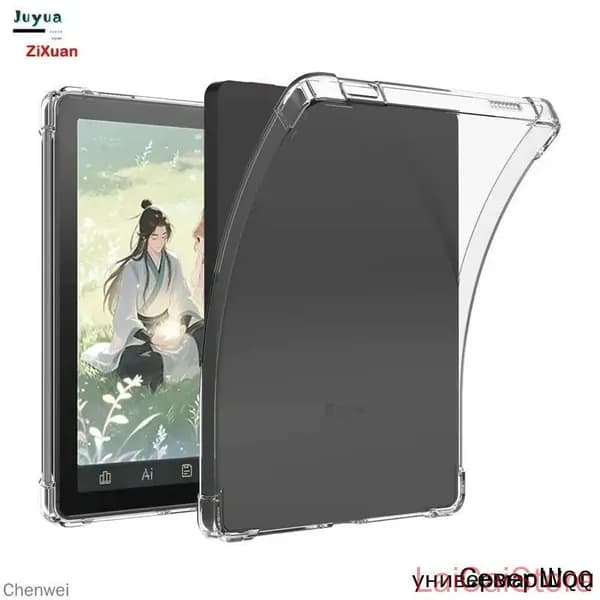 Прозрачный чехол для Bigme B6 eReader, прозрачная гибкая мягкая задняя крышка