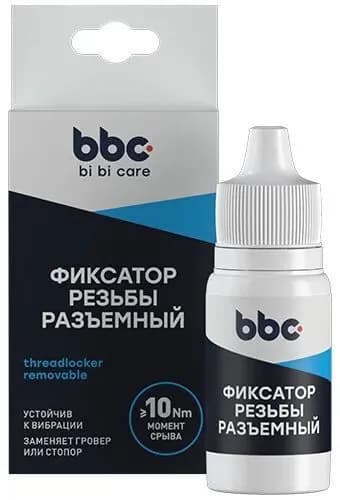 BiBiCare Фиксатор резьбы Готовый раствор, 6 мл, 1 шт.