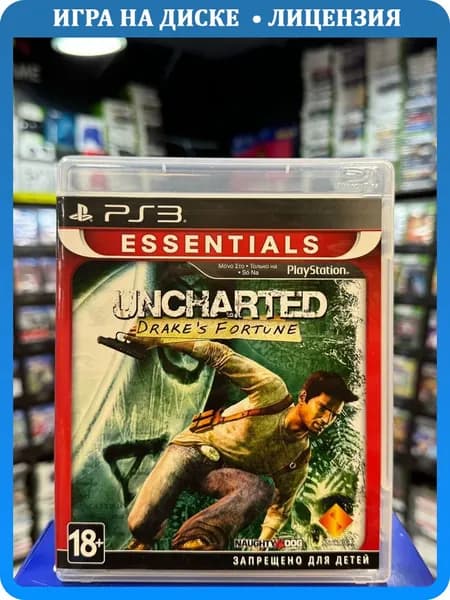 Игра Uncharted: Drake's Fortune (Судьба Дрейка) PS3 (Box)