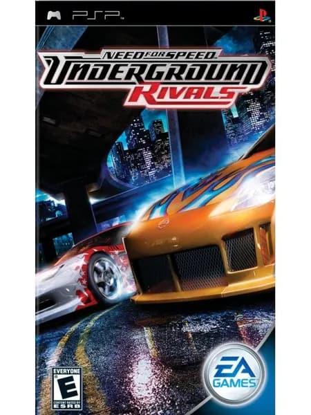 Игра PSP Need For Speed Undergrounds Rivals (PlayStation Portable (PSP), Русская версия)