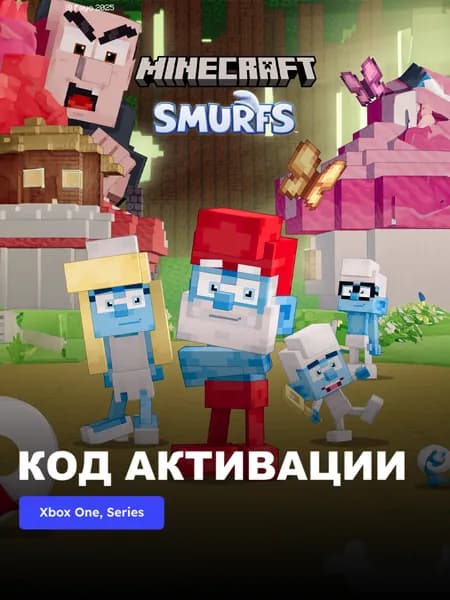 DLC Дополнение Minecraft: Smurfs Xbox One Xbox Series X S электронный ключ Аргентина