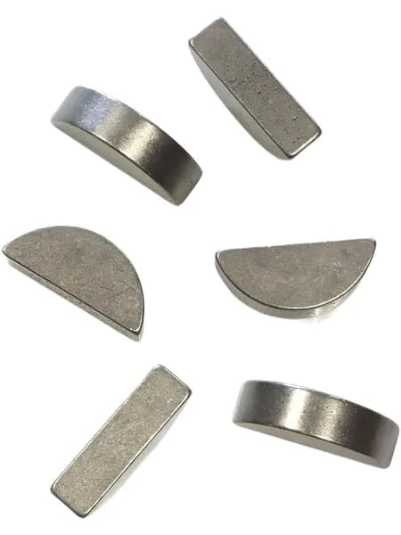 Шпонка сегментная 6х9 DIN 6888, ГОСТ 24071-97 (1 шт)