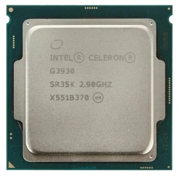 Процессор 2,9 ГГц Celeron G3930 Intel. Товар уцененный