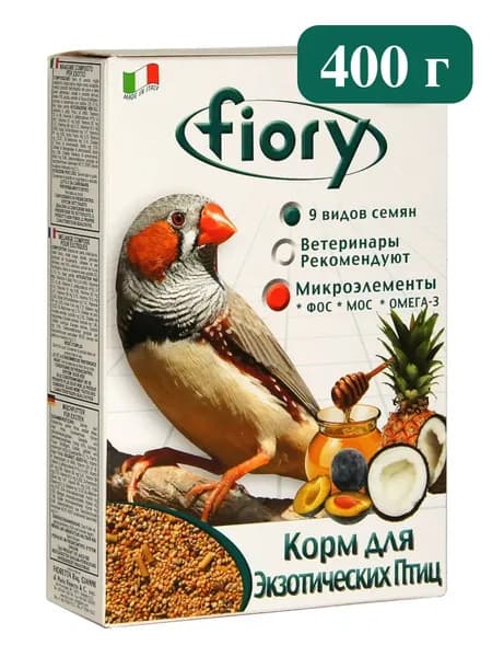 FIORY Esotici Повседневный корм для экзотических птиц, 400 г