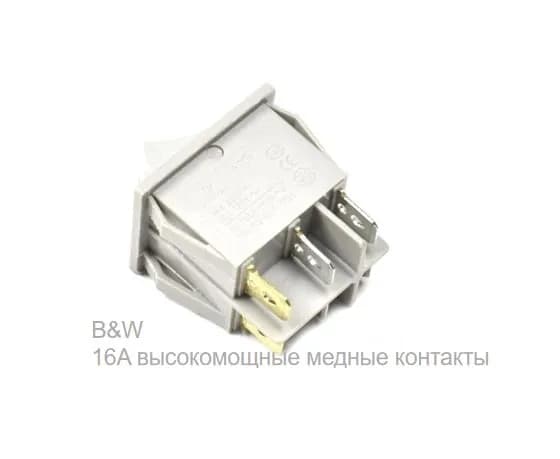 Двойной ключ-выключатель масляного обогревателя с индикатором (1 шт.)