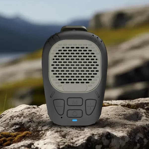 Портативная Bluetooth-колонка с зажимом, магнитом и защитой IP56