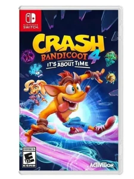 Игра Crash Bandicoot 4: Это Вопрос Времени (It's About Time) для Nintendo Switch (Русские субтитры)