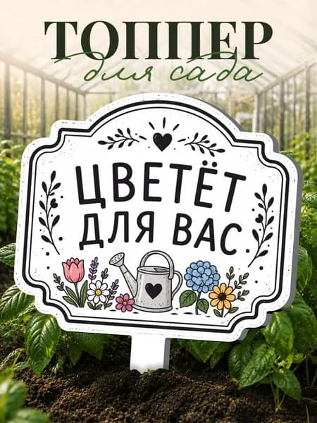 Фигурки для сада Цветы - Растения