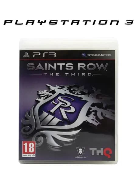 Игра Saints Row The Third (PlayStation 3, Оригинальный)