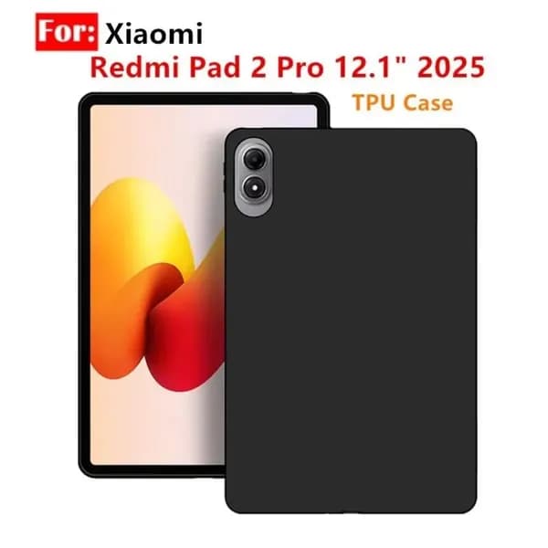 Корпус для Xiaomi Redmi Pad 2 Pro 12.1 дюймовый 2025 таблетки защитной оболочки TPU против падения подушки безопасности мягкой крышки Redmi Pad 2 Pro 5G 12.1" корпуса планшетов