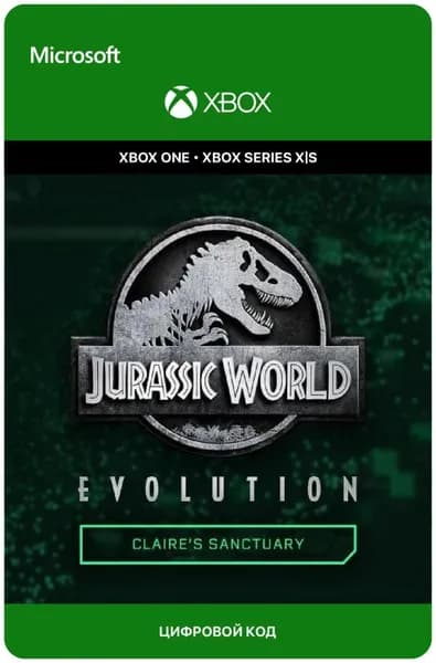 Дополнение JURASSIC WORLD EVOLUTION: CLAIRE S SANCTUARY (DLC) для Xbox One/Series X S, электронный ключ