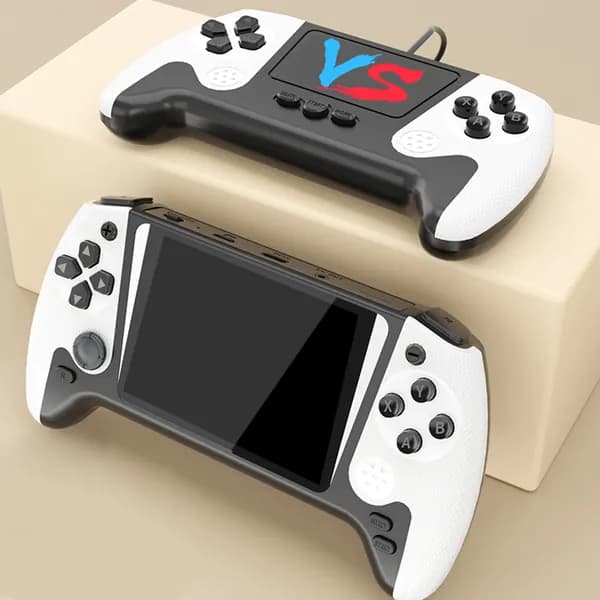 Портативная игровая консоль с 3,5-дюймовым дисплеем и 500 встроенными играми