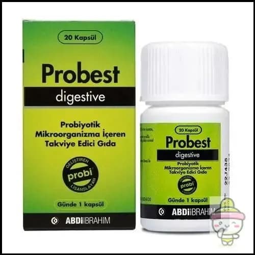 Probest Digestive Пробиотическая добавка с Lactobacillus plantarum 299v, 20 капсул