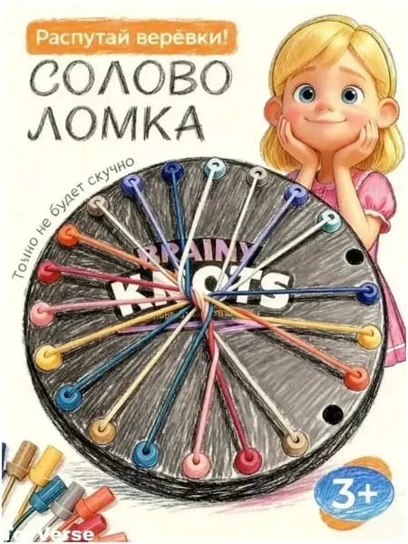 Эксклюзивный веревочный бой, головоломка настольная