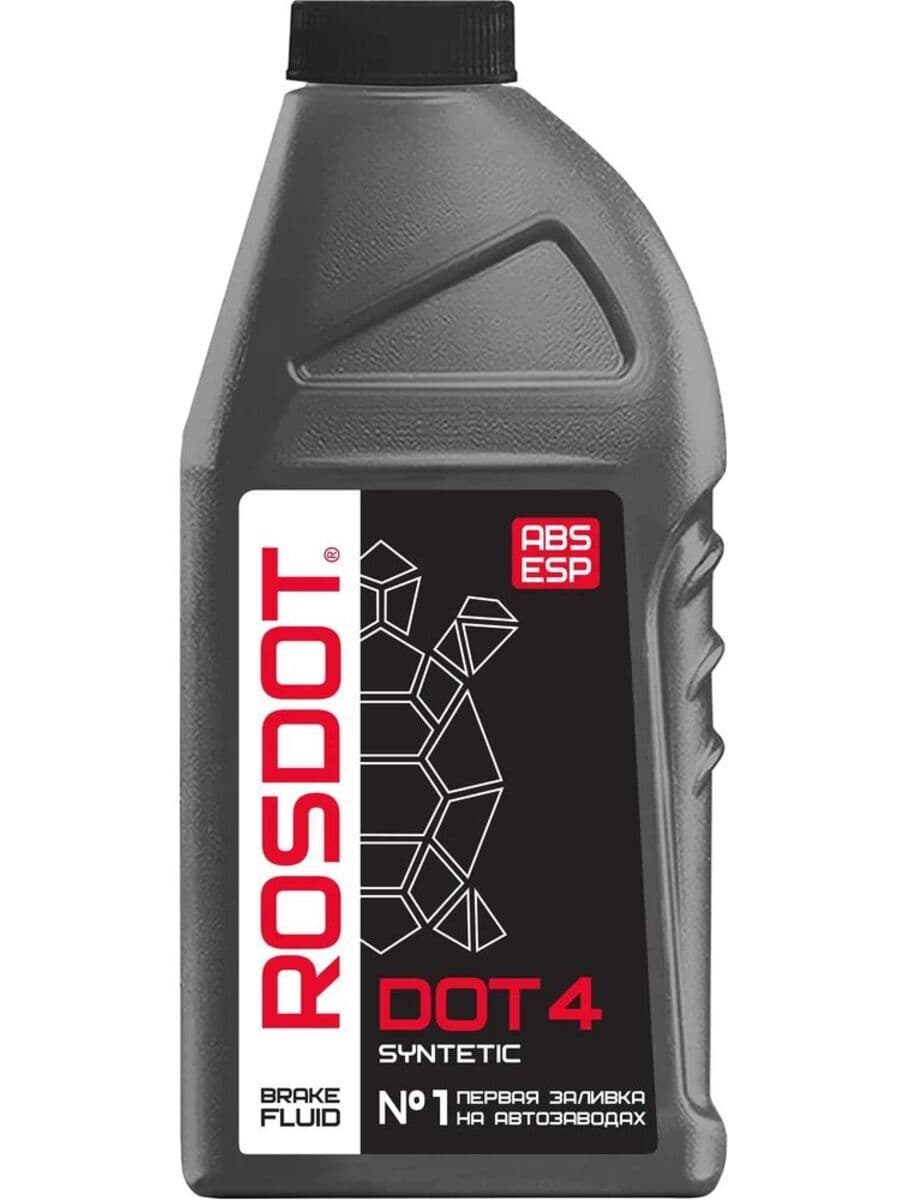 Тормозная жидкость ROSDOT DOT 4, 455 г 430101Н02