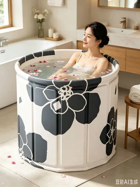 Niteangel Купель 300 л, диаметр80 см.