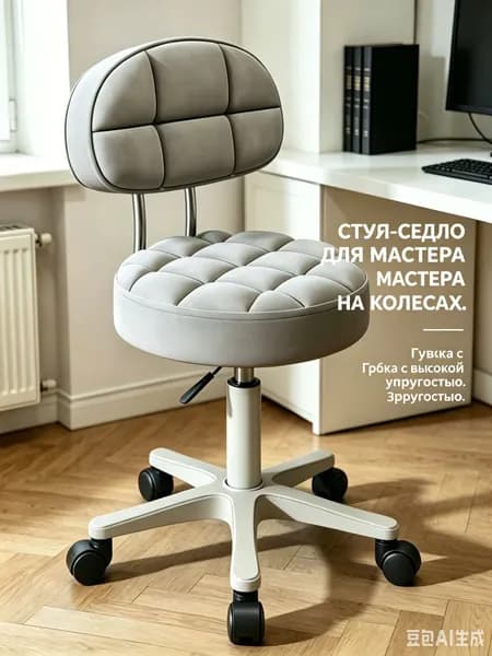 Ортопедический стул, Искусственная кожа, h