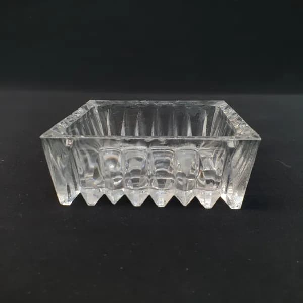 Винтажная пепельница хрусталь 3.5 см СССР