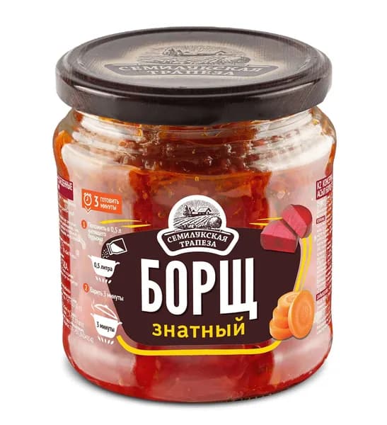Семилукская Трапеза Борщ знатный, 460 г