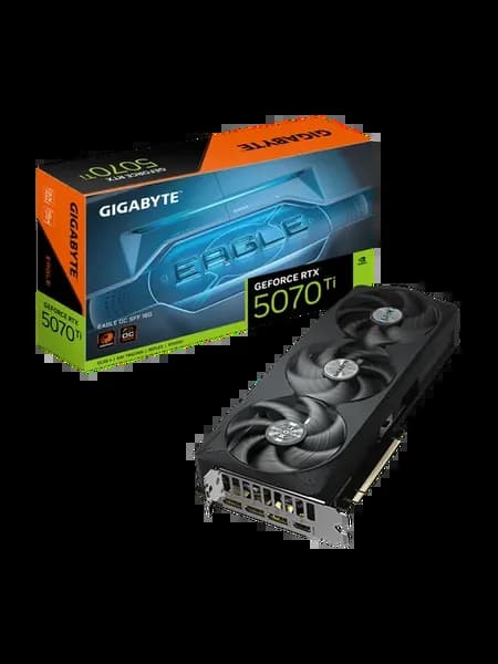Видеокарта RTX 5070 Ti 16 ГБ RTL (GV-N507TEAGLE OC-16GD)
