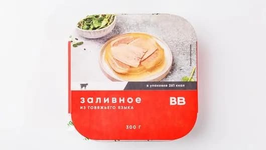 Заливное из говяжьего языка 300 г