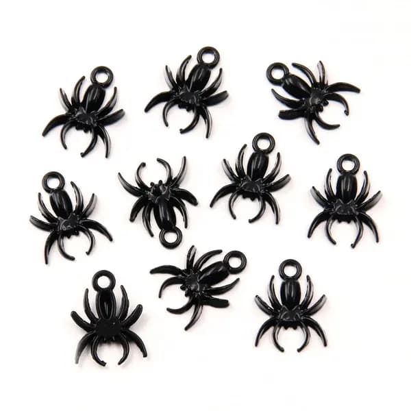 Черный ювелирный кулон в виде животного 10pcs