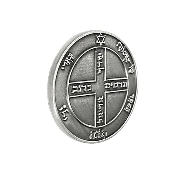 Мистическая монета Печать Соломона для духовной защиты и медитации