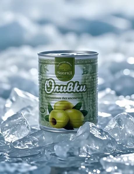 Оливки Супергиганты без косточки 825 гр