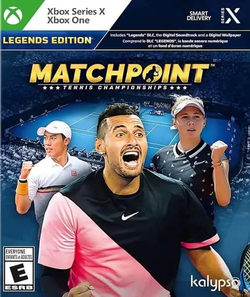 Игра Matchpoint Tennis Championships Legends Edition Xbox One, Series X Русская Версия Диск на Xbox